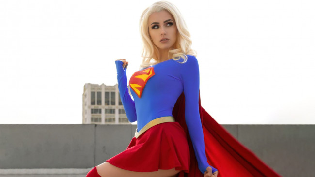 Обои картинки фото rolyatistaylor, девушки, taylor bloxam , supergirl