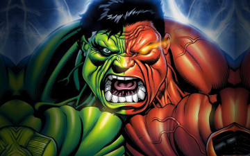 Картинка hulk рисованные комиксы комикс халк