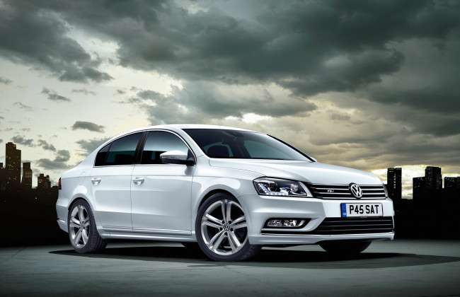 Обои картинки фото 2013, volkswagen, passat, line, автомобили