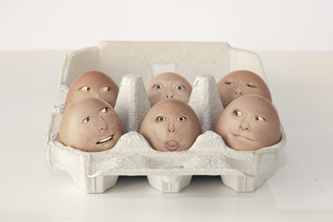 Обои картинки фото юмор, приколы, яйца, лица, рожицы
