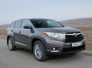 обоя автомобили, toyota, 2014, cis-spec, highlander