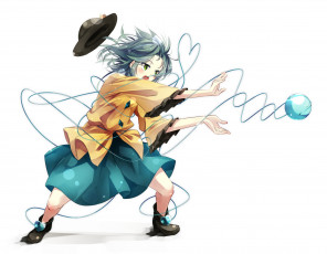 Картинка аниме touhou девочка