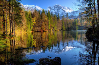 Картинка природа реки озера река лес горы