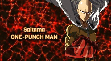 Картинка аниме one+punch+man saitama