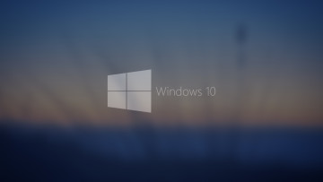 Картинка компьютеры windows+10 фон логотип