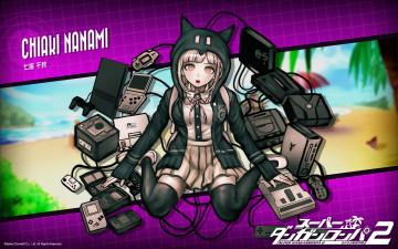 Картинка аниме danganronpa девочка