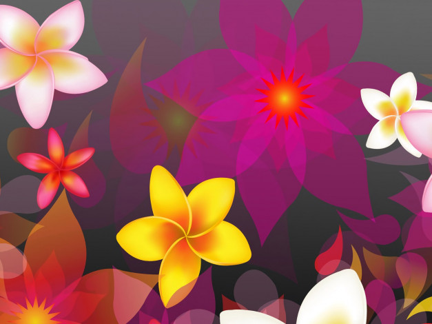 Обои картинки фото векторная графика, цветы , flowers, фон, лепестки, цветы
