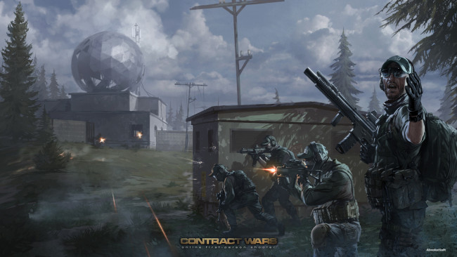 Обои картинки фото contract wars, видео игры, contract, wars, шутер, онлайн, action