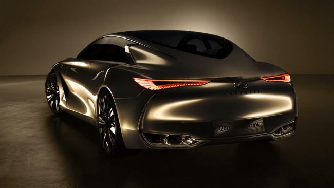 Обои картинки фото infiniti q80 inspiration concept 2015, автомобили, infiniti, 2015, бронза, concept, q80, inspiration