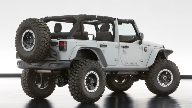 Обои картинки фото jeep wrangler mopar recon concept 2013, автомобили, jeep, wrangler, mopar, recon, concept, внедорожник, 2013, джип