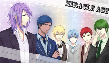 Картинка аниме kuroko+no+baske парни