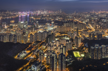 Картинка hong+kong города гонконг+ китай простор