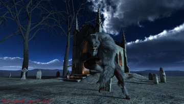 Картинка 3д+графика существа+ creatures werewolf