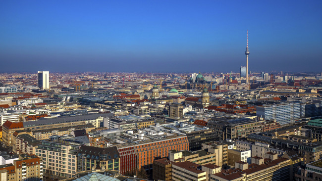 Обои картинки фото berlin, города, берлин , германия, простор