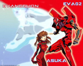 Картинка аниме evangelion