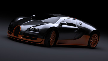 Картинка автомобили 3д bugatti sport super veyron