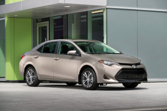 обоя автомобили, toyota, 2017г, us-spec, le, corolla