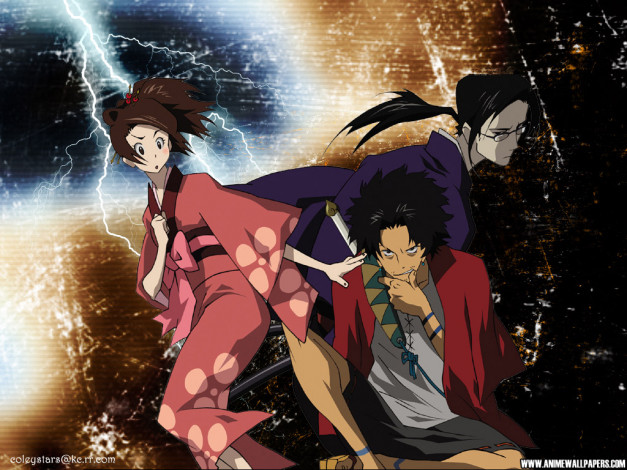 Обои картинки фото аниме, samurai, champloo