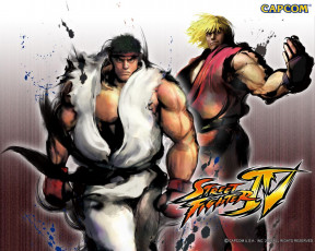 обоя street, fighter, iv, видео, игры