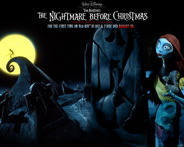 Обои картинки фото мультфильмы, the, nightmare, before, christmas