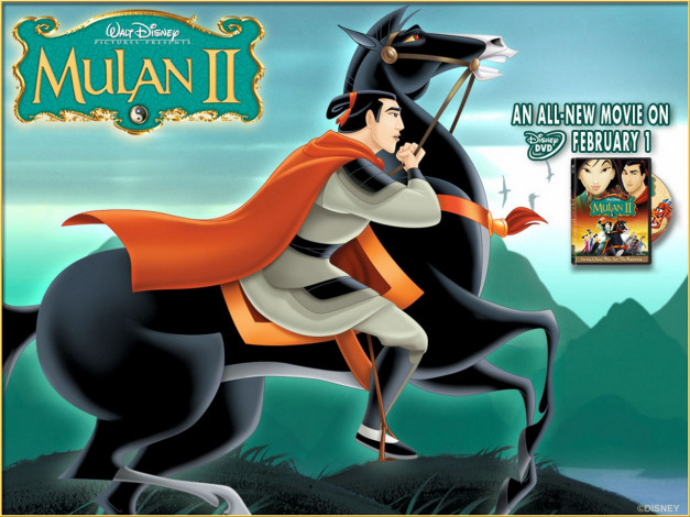 Обои картинки фото мультфильмы, mulan, ii