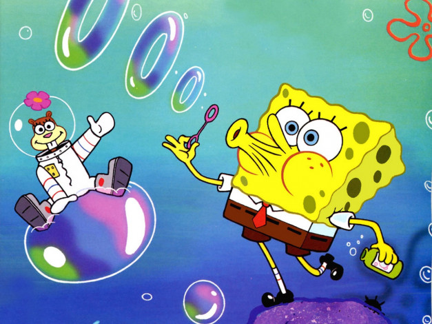 Обои картинки фото мультфильмы, spongebob, squarepants
