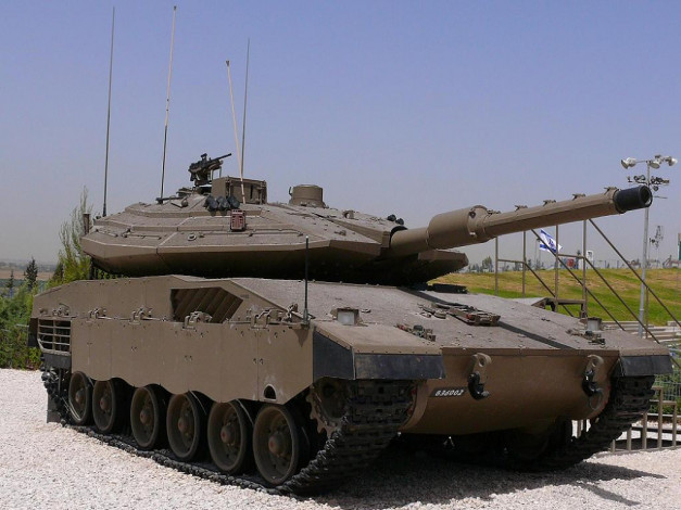 Обои картинки фото основной, танк, «merkava», mk, iv, техника, военная