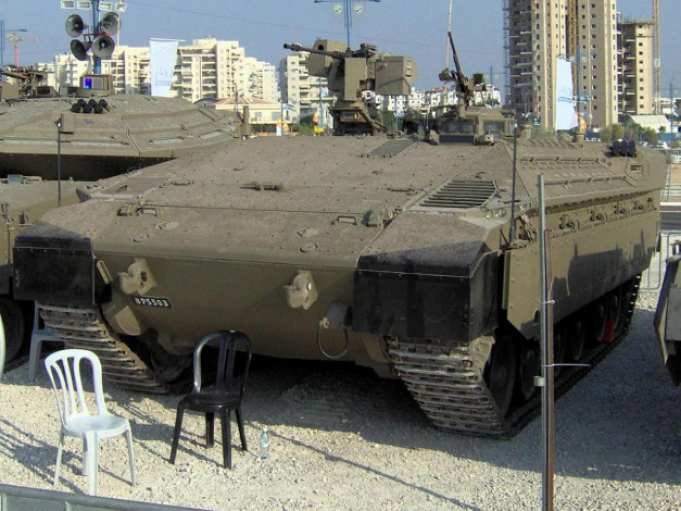 Обои картинки фото тяжёлый, бтр, «namer, ifv», техника, военная