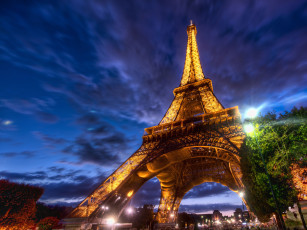Картинка paris города париж франция eiffel tower