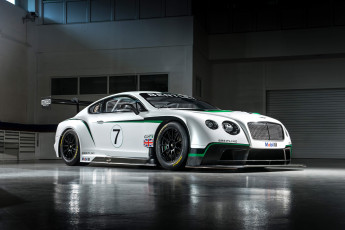 обоя автомобили, bentley, 2013, gt3, continental