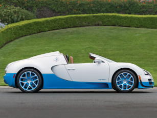 Картинка автомобили bugatti 2013г californien le ciel vitesse roadster veyron grand sport