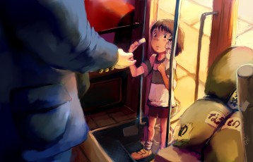 Картинка аниме spirited+away тихиро унесенные призраками spirited away бо билетик поезд bou ogino chihiro хаяо миядзаки девочка арт
