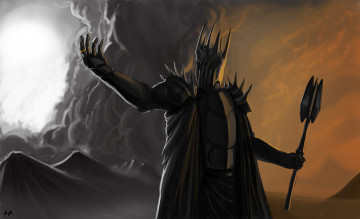Картинка фэнтези _lord+of+the+rings темный лорд саурон the lord of rings властелин колец