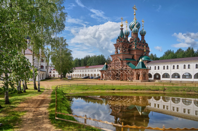 Обои картинки фото николо-сольбинский женский монастырь, города, - православные церкви,  монастыри, монастырь