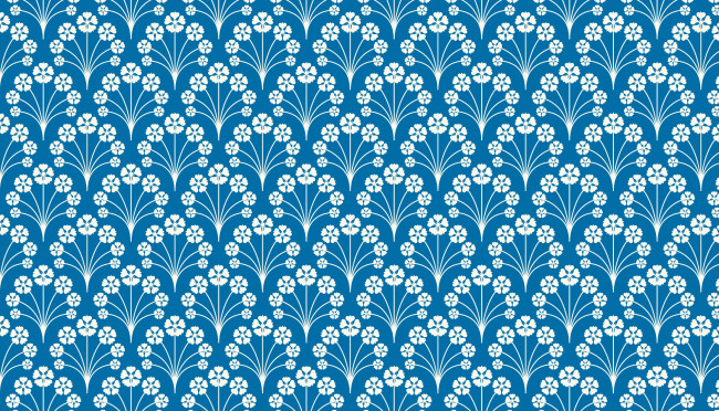 Обои картинки фото векторная графика, цветы , flowers, орнамент, узор, голубой