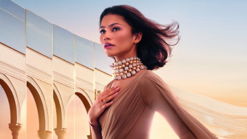 обоя zendaya x bulgaris eternally reborn 2024, девушки, zendaya coleman, рекламная, кампания, зендая, роскошный, дом, bulgari, знаменитости, ювелирные, изделия, вечное, возрождение, весна