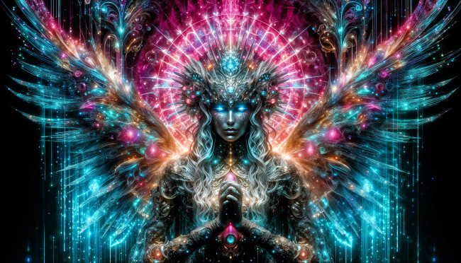 Обои картинки фото 3д графика, ангел , angel, девушка, крылья, ангел, свет