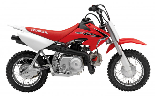 Обои картинки фото мотоциклы, honda, crf50f