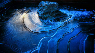 Картинка природа айсберги+и+ледники камень лёд
