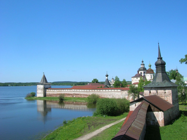 Обои картинки фото kirillov, russia, города, православные, церкви, монастыри