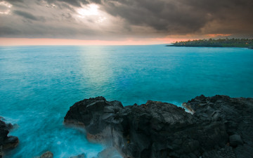 Картинка природа моря океаны скалы побережье камни море