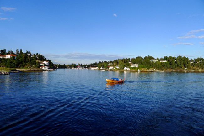 Обои картинки фото norway, oslo, природа, реки, озера, река, фьорд