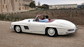 Картинка mercedes 300sl автомобили benz подразделение daimler ag двигатели грузовики легковые mercedes-benz германия автобусы