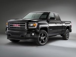 обоя автомобили, gm-gmc, темный, sierra, 1500, double, cab, elevation, edition, gmc, 2015г