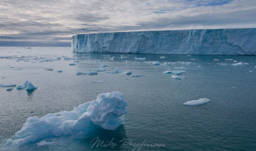 Картинка природа айсберги+и+ледники лед облака океан