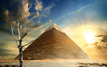 Картинка города -+исторические +архитектурные+памятники пирамида восход