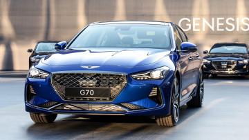 Картинка hyundai+genesis+g70+2018 автомобили выставки+и+уличные+фото genesis hyundai 2018 g70