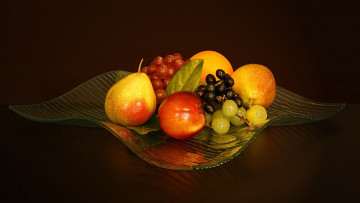 Картинка еда фрукты +ягоды виноград груши