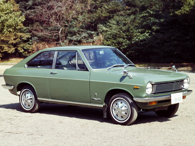Обои картинки фото sunny, coupe, kb10, 1966, автомобили, nissan, datsun