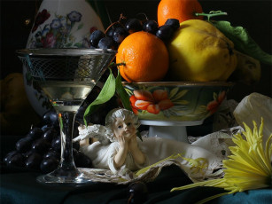 Картинка ира быкова фрагмент натюрморта цветами фруктами еда натюрморт
